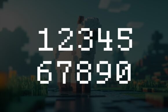 Block Craft Font preview 2