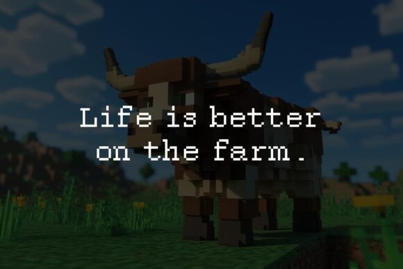 Block Craft Font preview 4