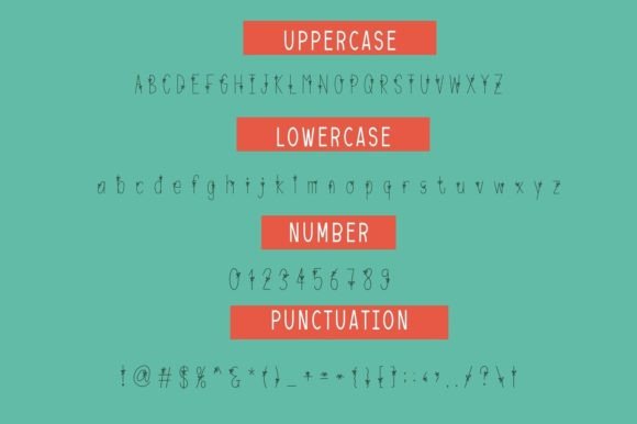 Christmas Ribbon Font preview 2