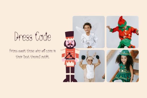 Christmas Ribbon Font preview 4