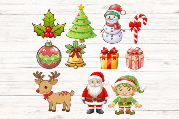 Christmas Set Font preview 3