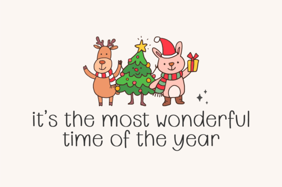Christmas Stories Font preview 3
