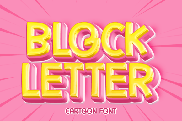 Block Letter Font