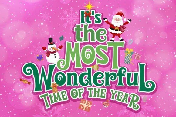 Christmas Wonder Font preview 3