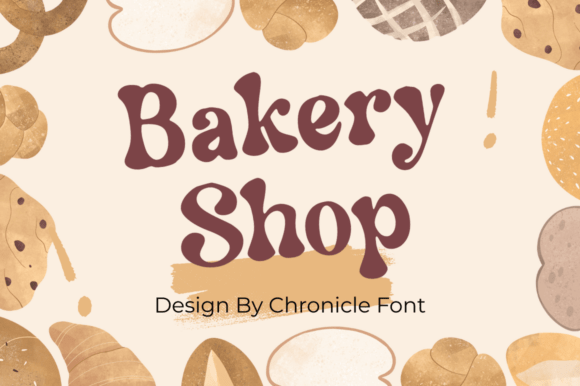 Bakery Shop Font Font