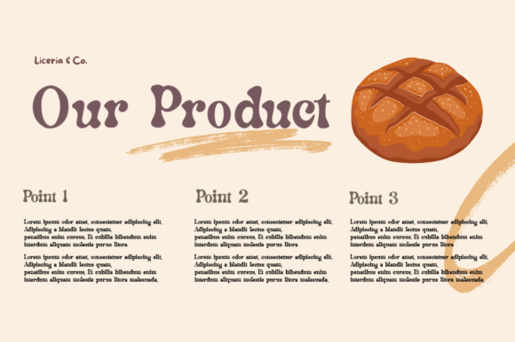 Bakery Shop Font Font preview 3
