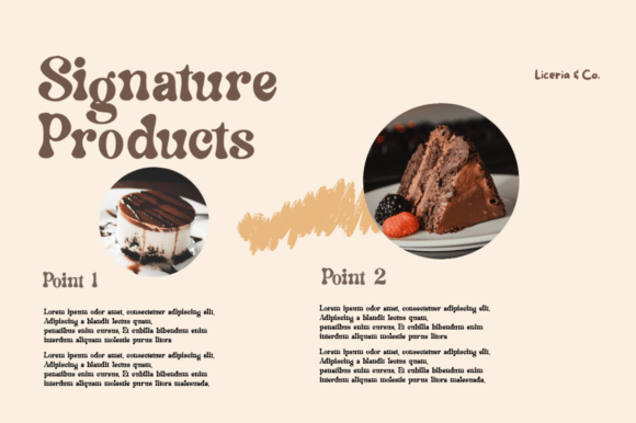 Bakery Shop Font Font preview 4