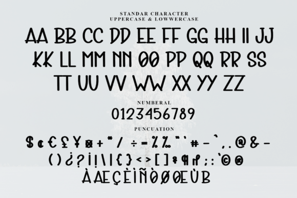 Chubby Font preview 8