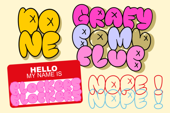 Blockers Font preview 2
