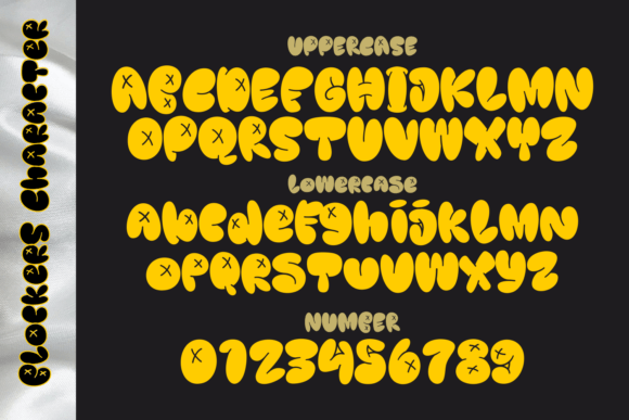 Blockers Font preview 4