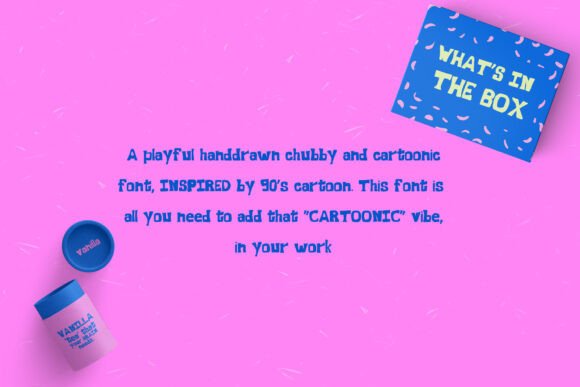 Chubby Giggles Font preview 2