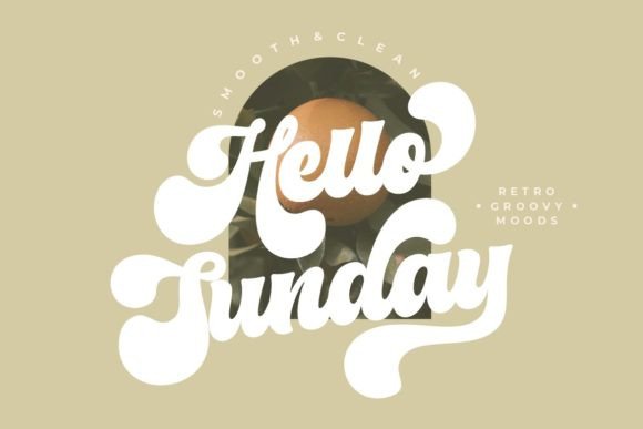 Chunky Retro Font preview 2
