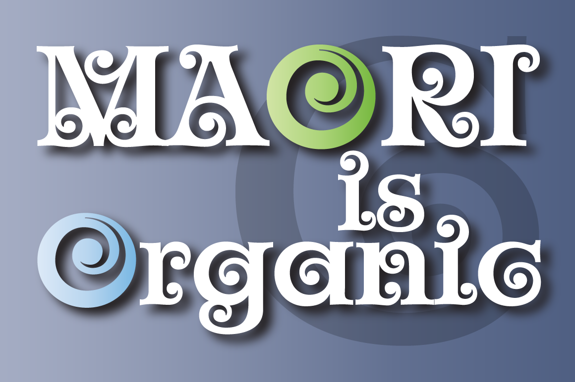Churchward Maori Font preview 4