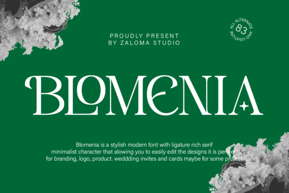 Blomenia Font