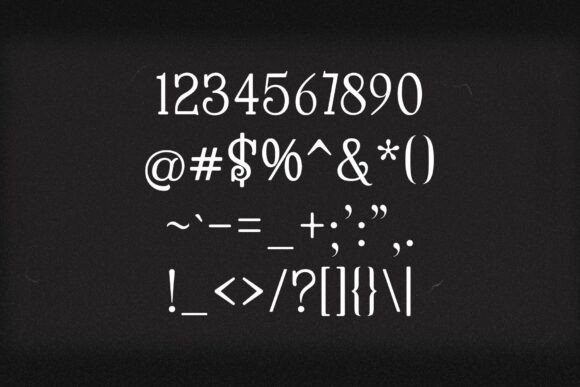 Cinemagic Font preview 3
