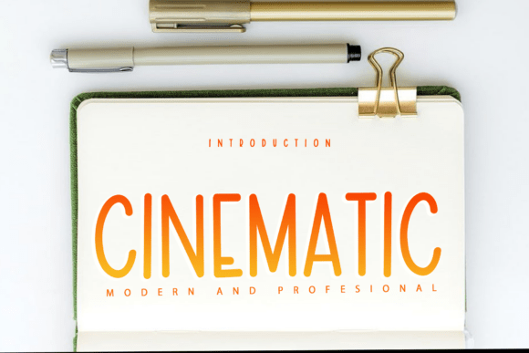 Cinematic Font