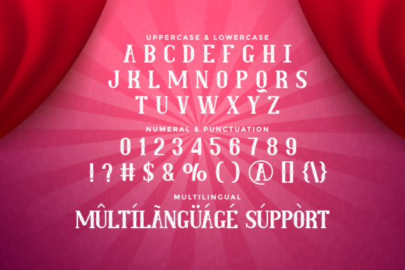 Circus World Font preview 4