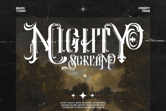Circuse Age Font preview 3