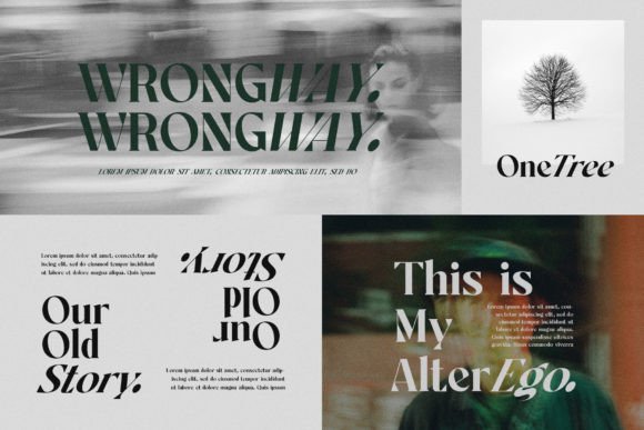 City Hall History Font preview 4