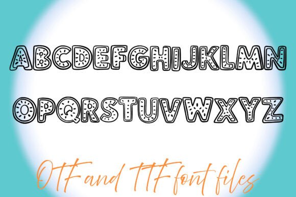 Citrus Fruit Font preview 3