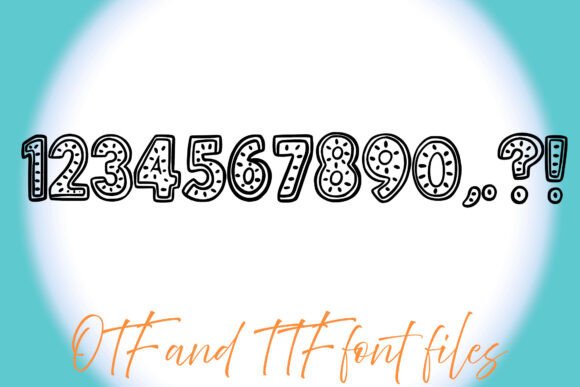 Citrus Fruit Font preview 4
